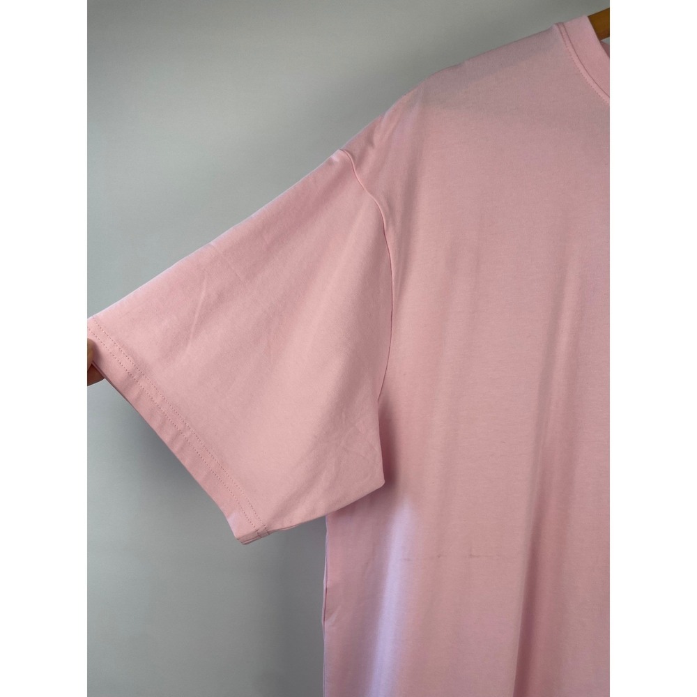 LSKD We Rise By Lifting Others Graphic FLXCotton Oversized T-Shirt Pink Size S - Picture 3 of 5